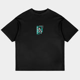 ZocoFits Izuku Black Oversized Tee