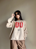 HAZELREEBA Beige Sweat Shirt