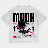 ZocoFits Moon White Oversized Tee