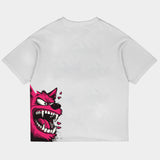 ZocoFits Dog White Oversized Tee