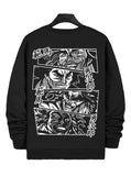 ZocoFits Unisex Psycho Black Sweat Shirt