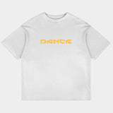 ZocoFits Dance White Oversized Tee