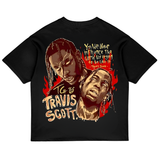 ZocoFits Travis Black Oversized Tee